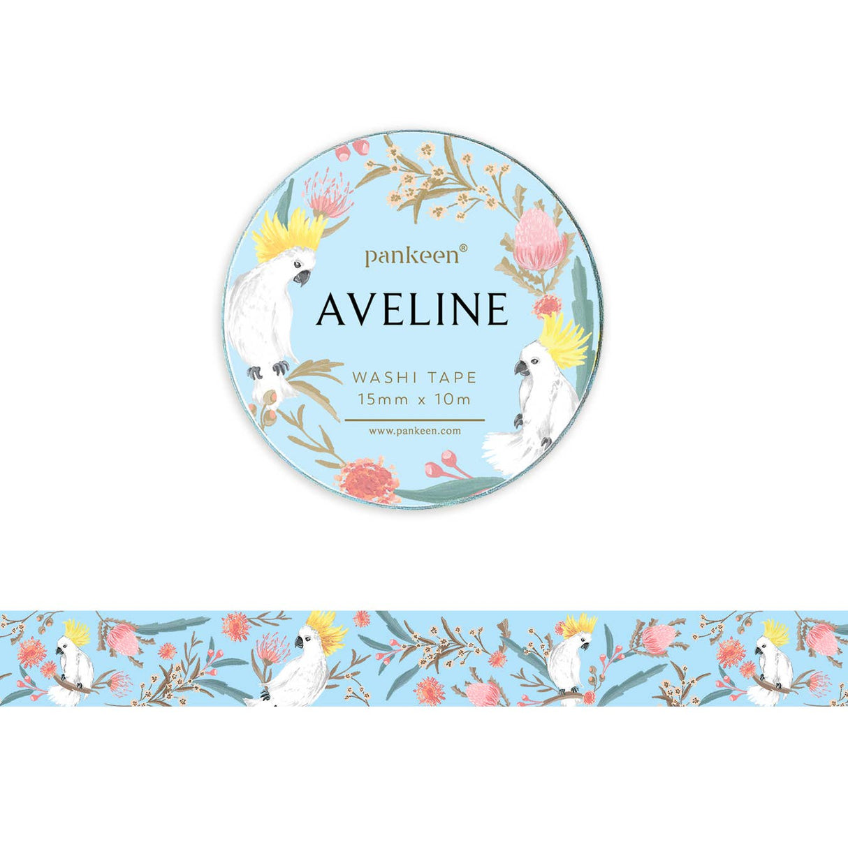 Aveline Light Blue Washi Tape