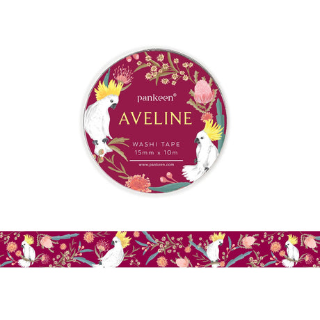 Aveline Burgundy Washi Tape
