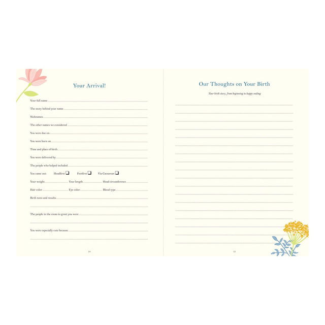 Baby's Memory Book: The First Five Years