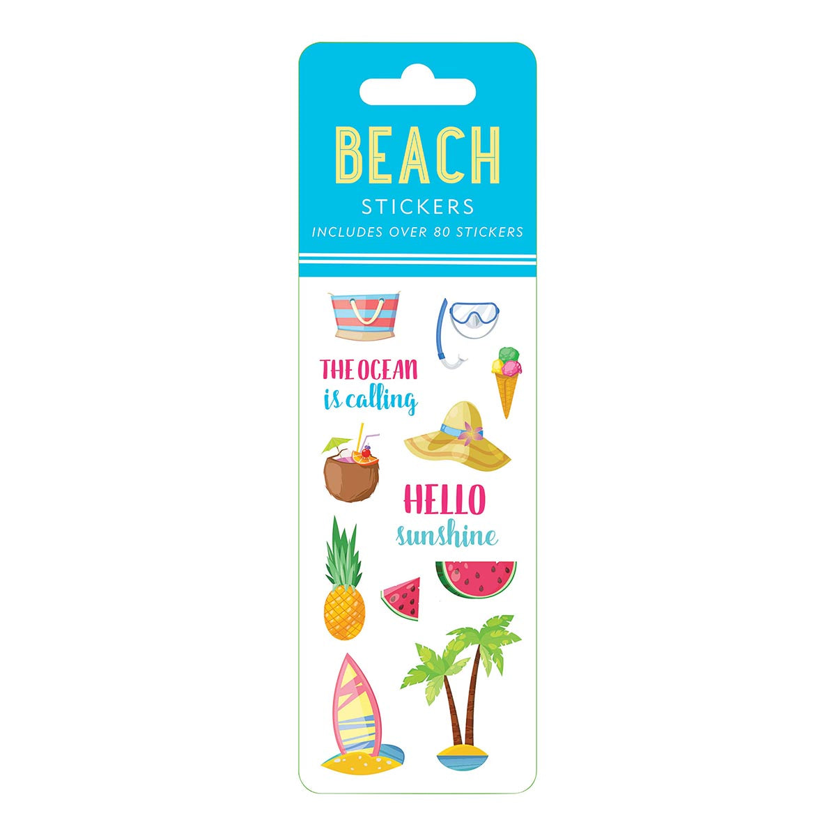 Beach Sticker Spicky Beach Sticker Set