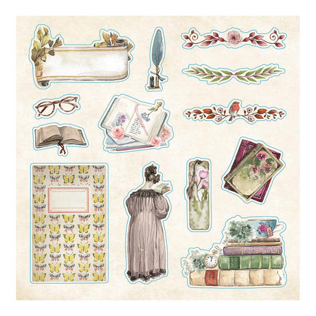 Bibliophilia Ephemera Sticker Book