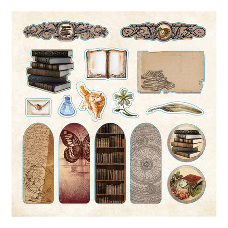 Bibliophilia Ephemera Sticker Book