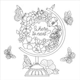 Boho Dreams Adult Colouring Book