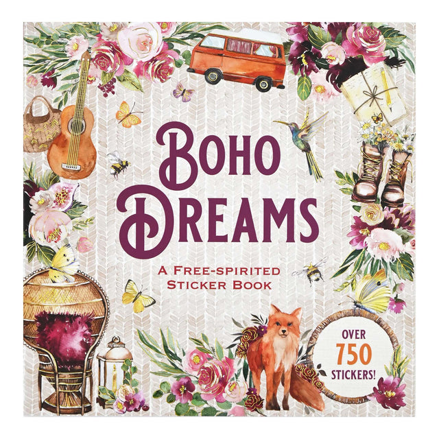 Boho Dreams Sticker Book