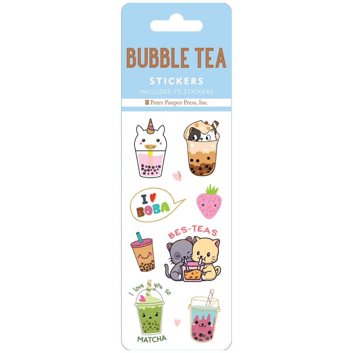 Bubble Tea Sticker Set