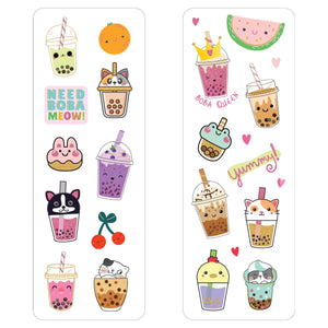 Bubble Tea Sticker Set