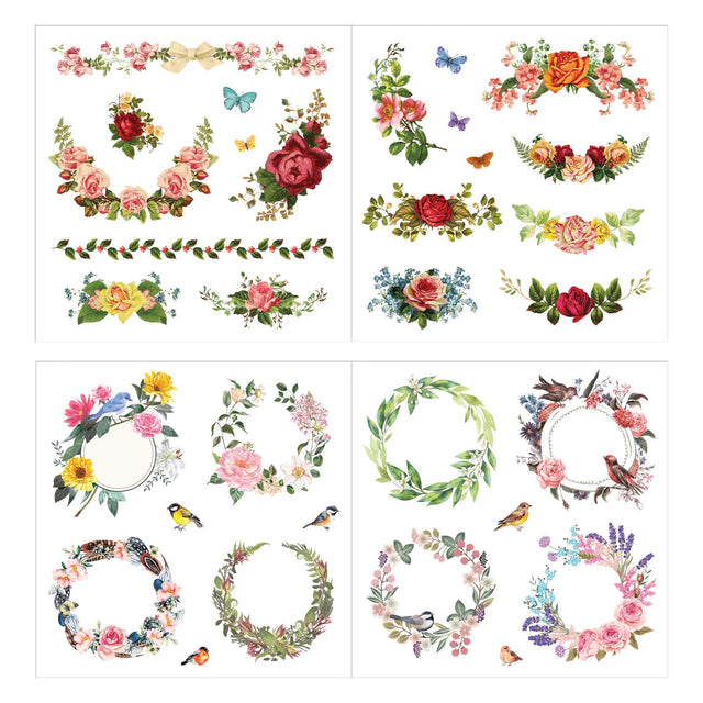 Bunches Botanicals Sticker Book - Over 500 Stickers