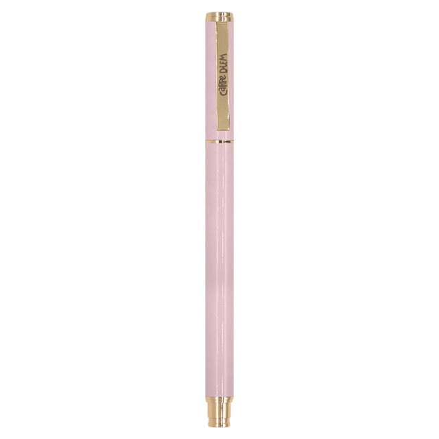 Carpe Diem Ballerina Pink Metal Gel Pen