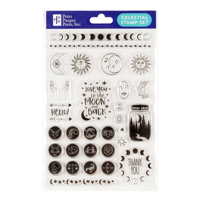 Celestial Clear Stamp Set