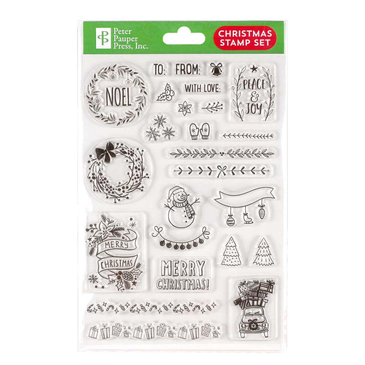 Christmas Clear Stamp Set