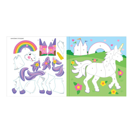 Colour-by-Sticker Unicorns & More