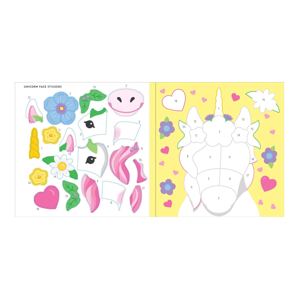 Colour-by-Sticker Unicorns & More