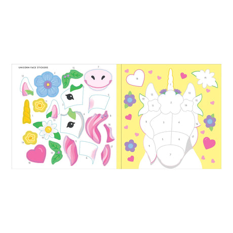 Colour-by-Sticker Unicorns & More
