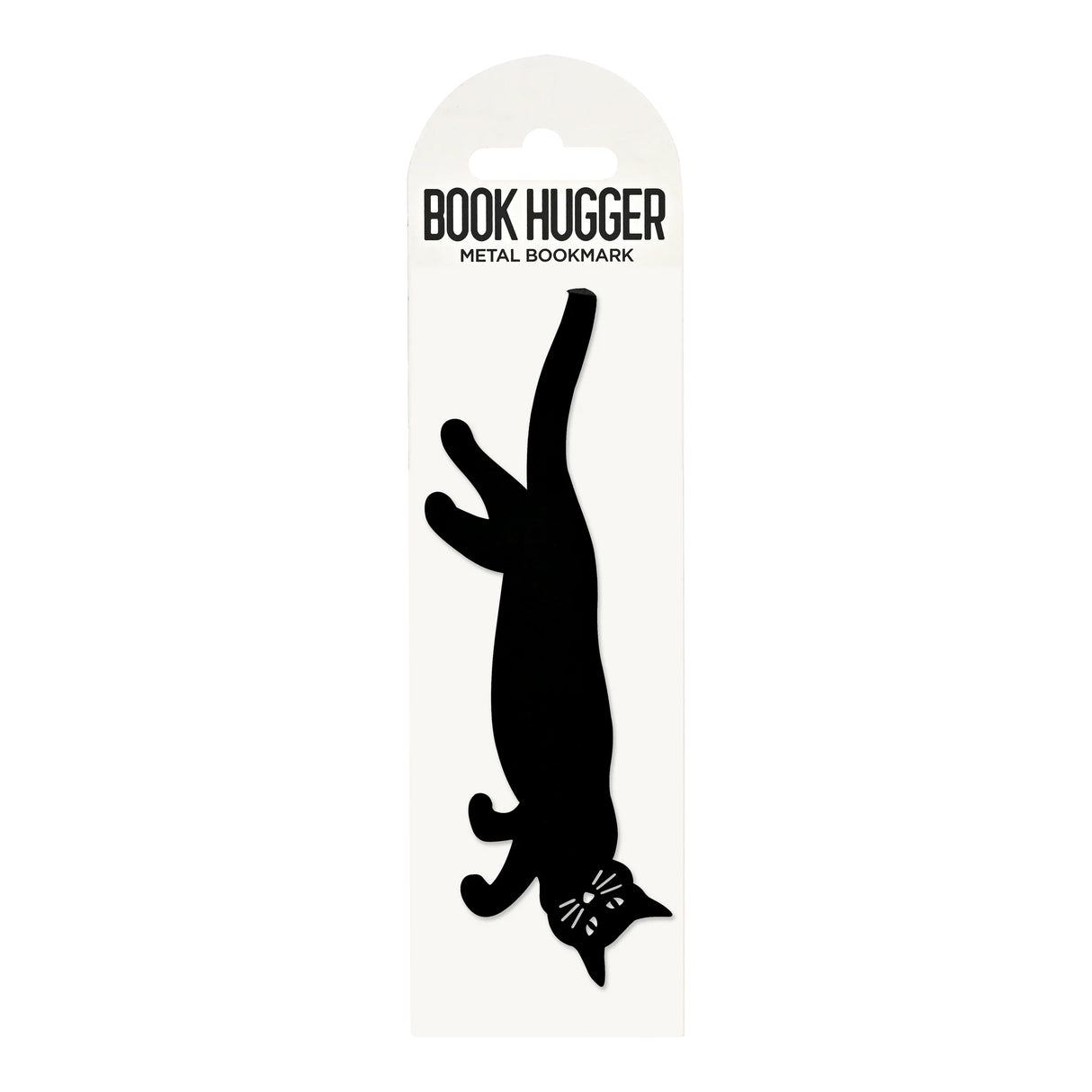 Curious Cat Hanging Metal Bookmark