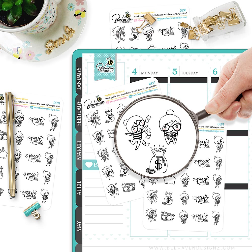 Planner Essentials Stickers Bundle