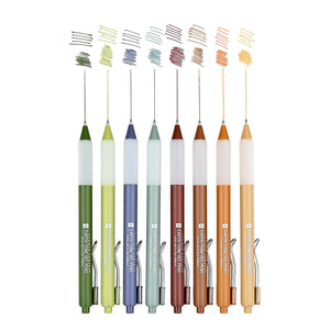 Earth-Tone Retractable Gel Pens