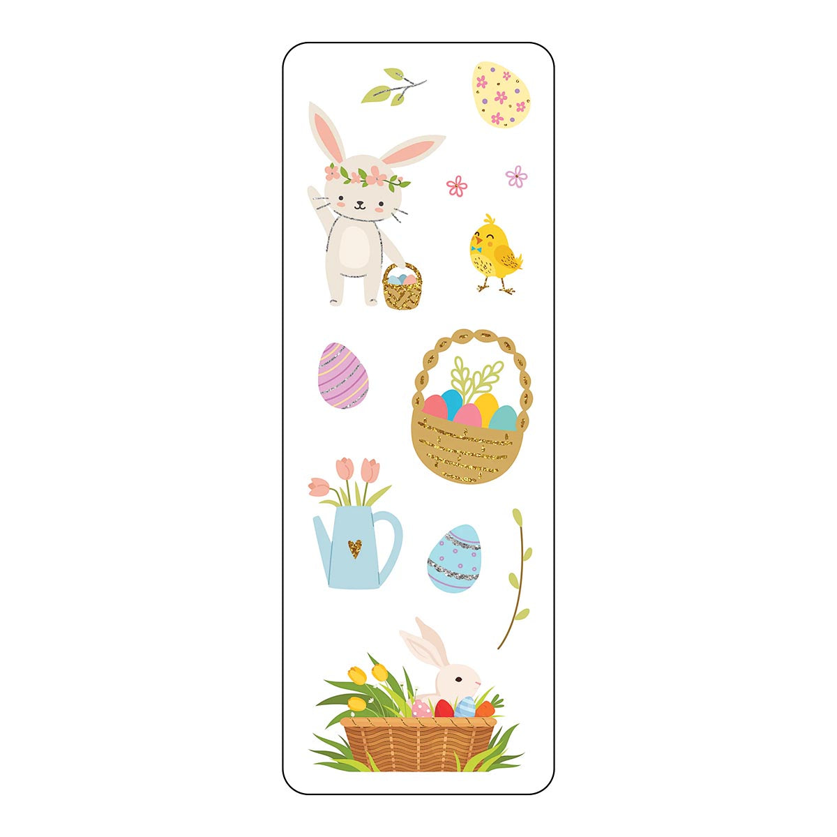 Pastel Easter Stickers