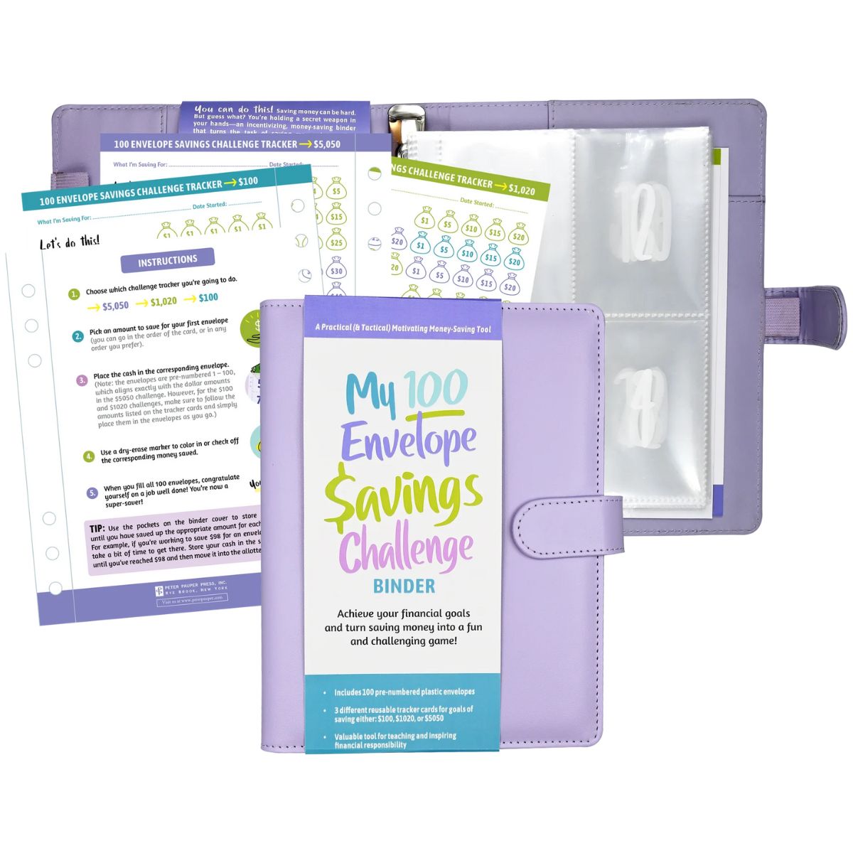 100 day Envelope Savings Challenge Binder