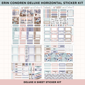 Cozy Days Horizontal Weekly Sticker Foiled Kit (HOLO SILVER FOIL)