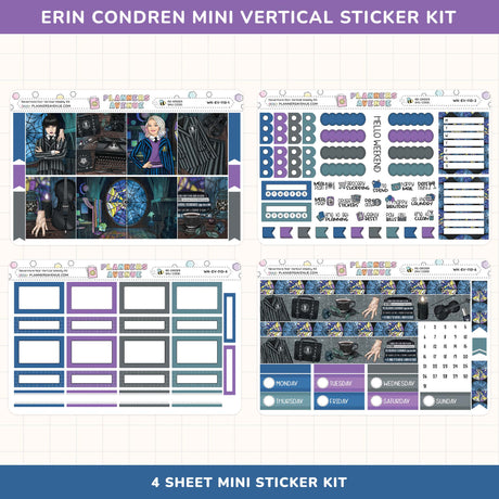 Nevermore Vertical Weekly Sticker Kit