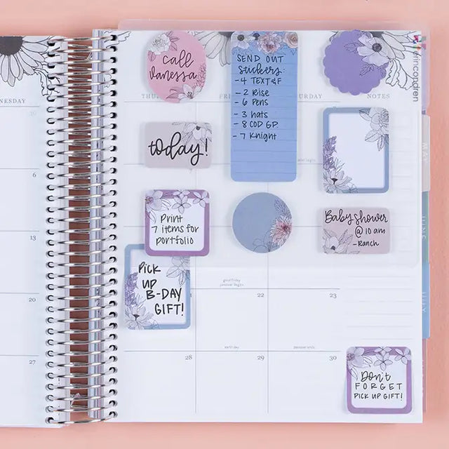 Erin Condren Flora Snap-In Sticky Notes