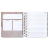 Erin Condren 7x9 Bold Blooms Life Planner - Monthly 12-Month Dated 2025