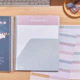 Erin Condren 7x9 Bold Blooms Life Planner - Monthly 12-Month Dated 2025