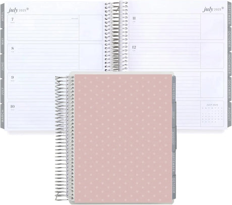 Erin Condren 7x9 Canvas Life Planner - Horizontal 12-Month Dated 2025