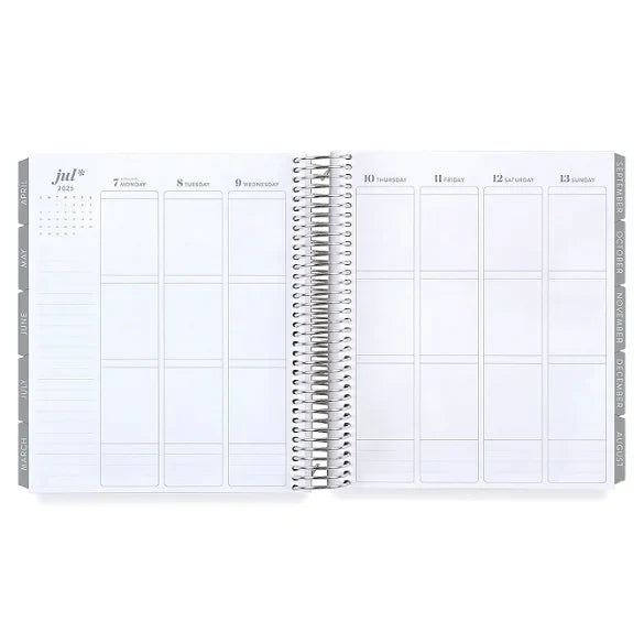 Erin Condren 7x9 Layers Life Planner - Vertical 12-Month Dated 2025