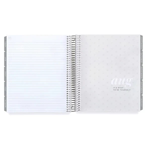 Erin Condren 7x9 Canvas Life Planner - Horizontal 12-Month Dated 2025