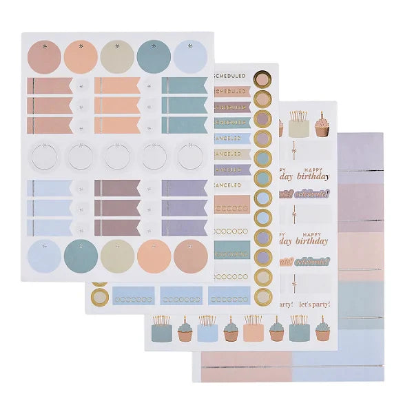 Erin Condren 7x9 Canvas Life Planner - Horizontal 12-Month Dated 2025