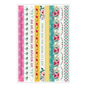 Essentials Borders & Frames Planner Stickers