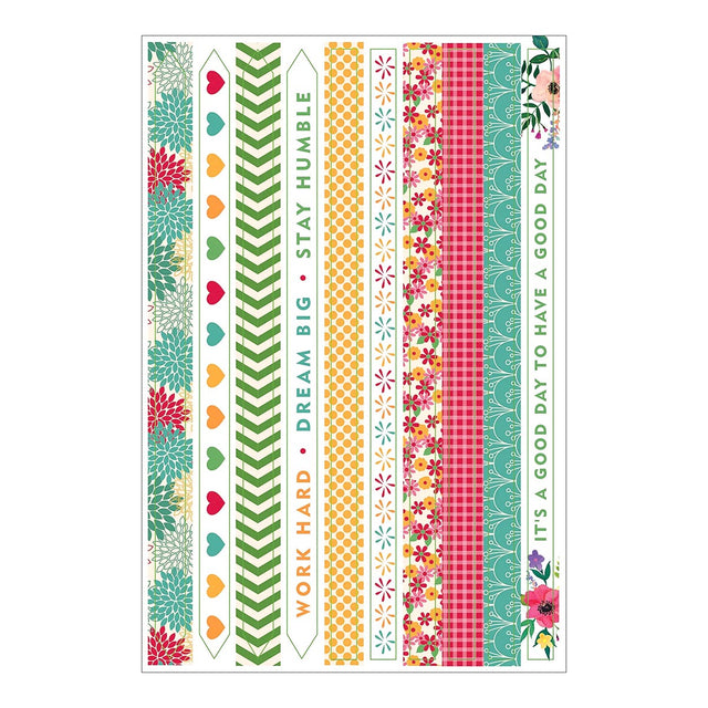 Essentials Borders & Frames Planner Stickers