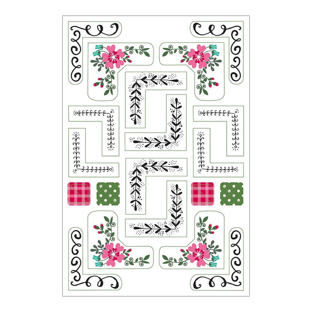 Essentials Borders & Frames Planner Stickers