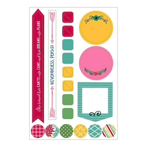 Essentials Borders & Frames Planner Stickers