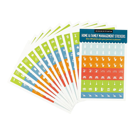 Essentials Home & Family Management Planner Stickers