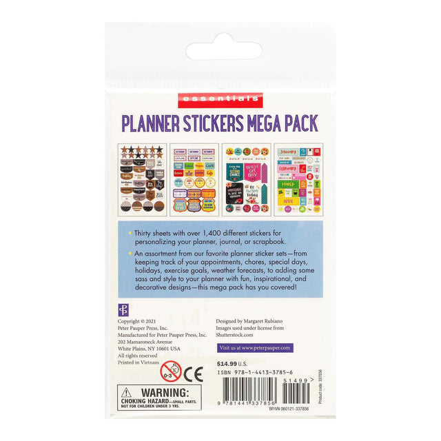 Essentials Planner Stickers Mega Pack