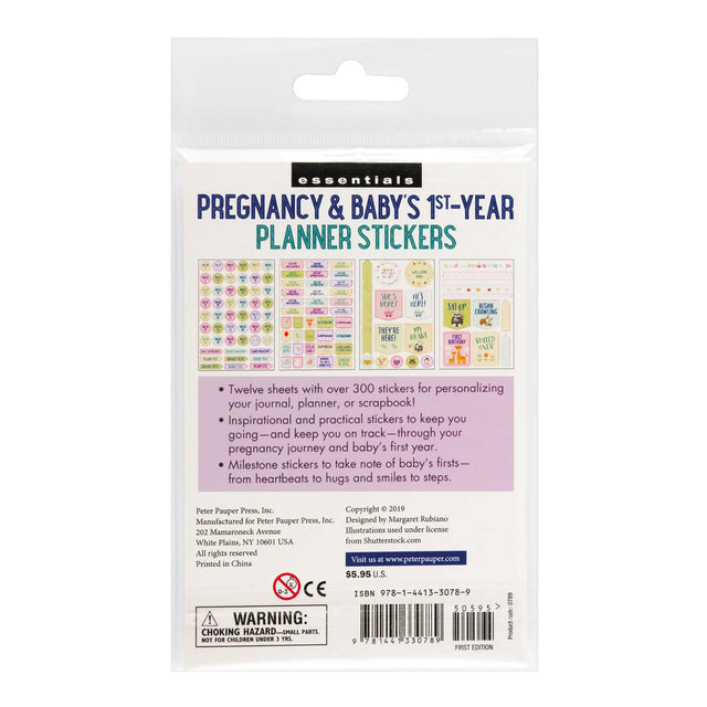 Essentials Pregnancy & Baby Planner Stickers