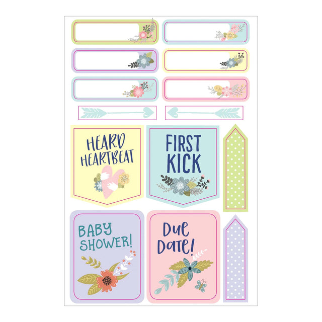 Essentials Pregnancy & Baby Planner Stickers