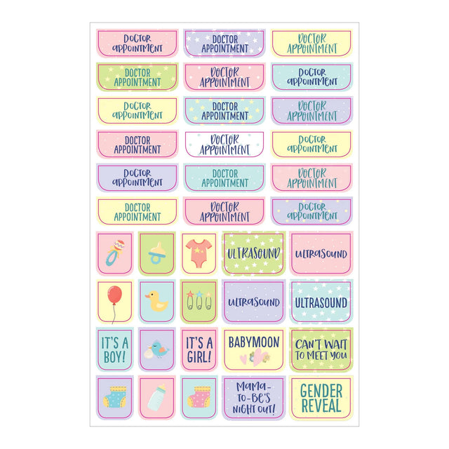 Essentials Pregnancy & Baby Planner Stickers