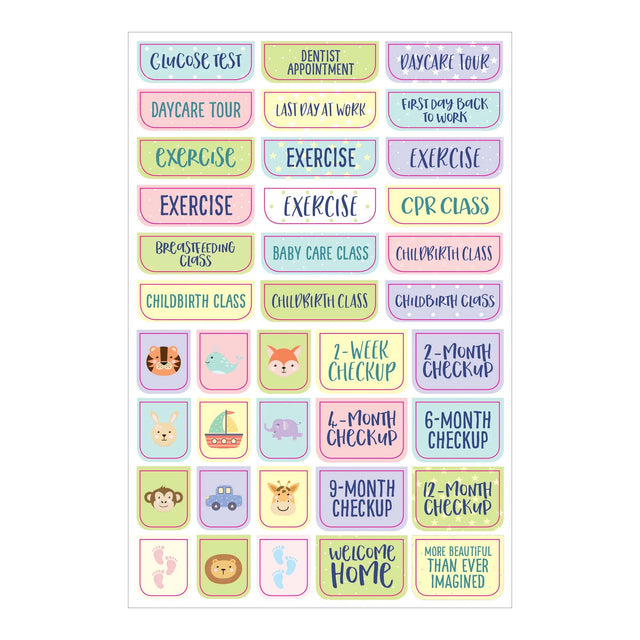 Essentials Pregnancy & Baby Planner Stickers