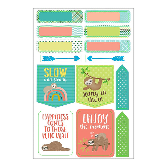 Essentials Sloth Planner Stickers