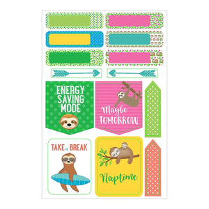 Essentials Sloth Planner Stickers