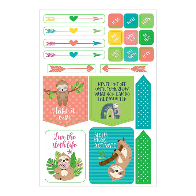 Essentials Sloth Planner Stickers