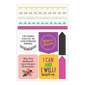 Essentials WakeUp KickAss Repeat Planner Stickers