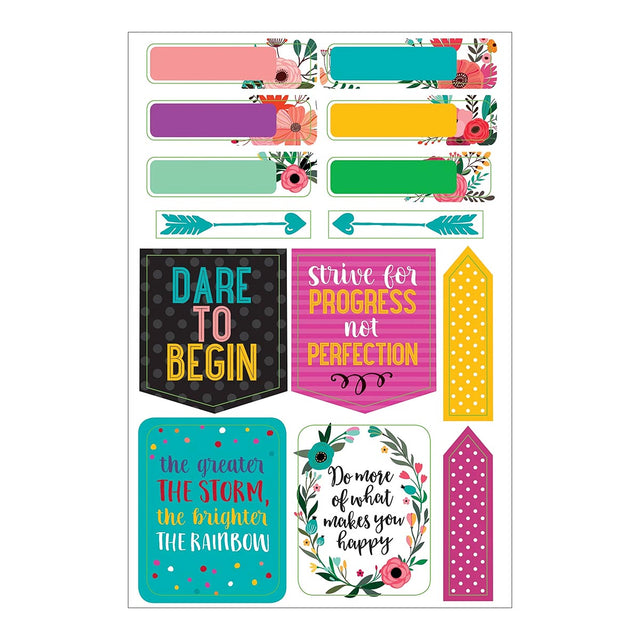 Essentials WakeUp KickAss Repeat Planner Stickers