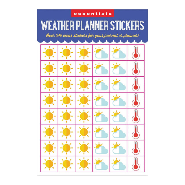 Essentials Weather Planner Stickers