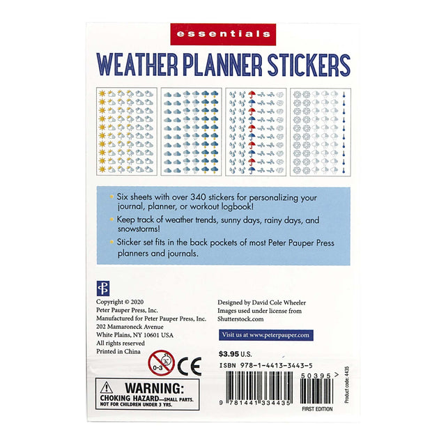 Essentials Weather Planner Stickers