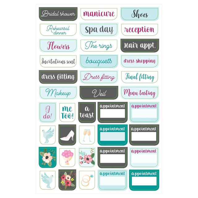 Essentials Wedding Planner Stickers