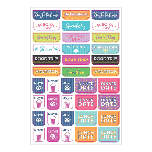 Essentials Weekly Planner Stickers